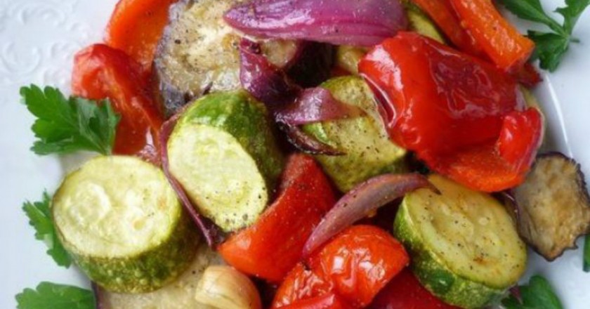 Fit restovaná zelenina v citrónovej marináde