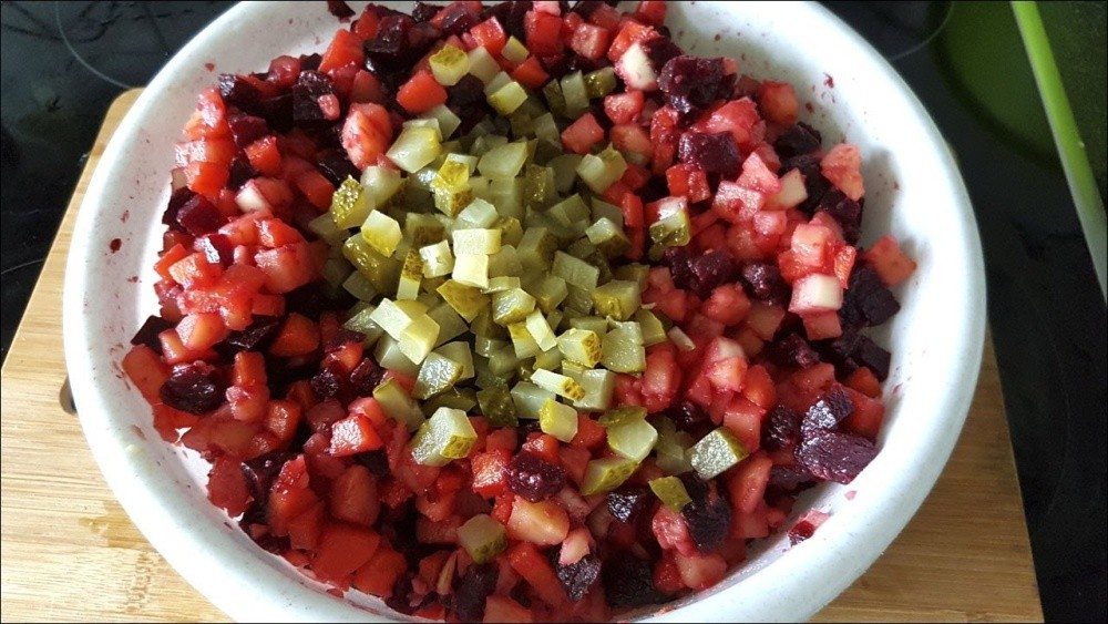 Zeleninový šalát ako príloha