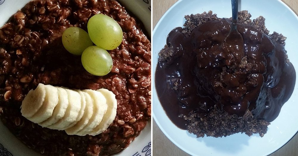 Kakaová ovsená kaša