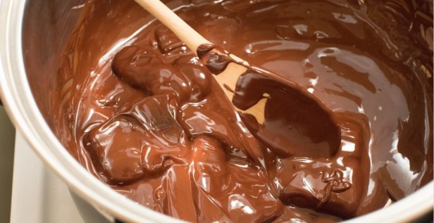 Domáci orieškovo-čokoládový puding