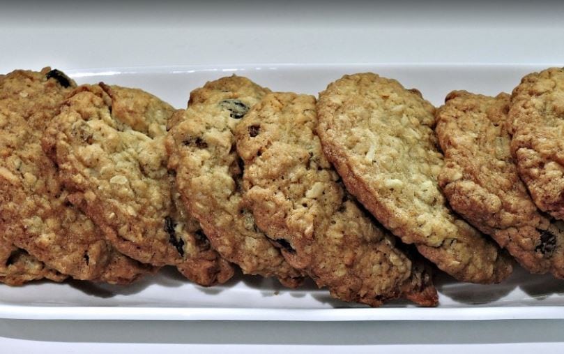 Fitness pohánkové keksy