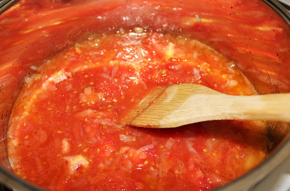 Paradajková polievka z čerstvých paradajok