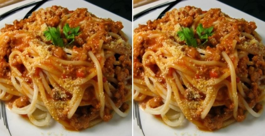 Rýchle špagety bolognese s čerstvými paradajkami