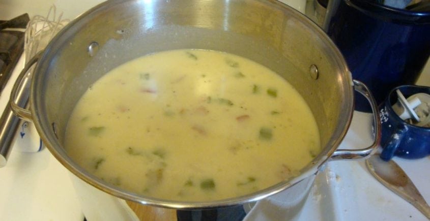 Kyslá zemiaková polievka