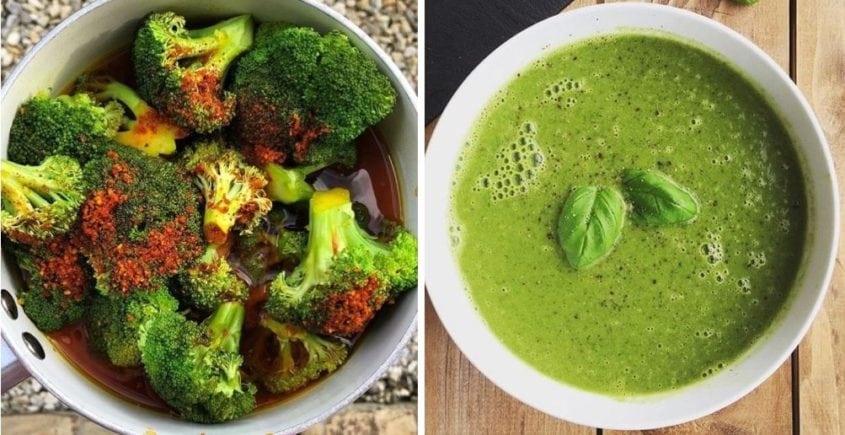 Zdravá brokolicová polievka
