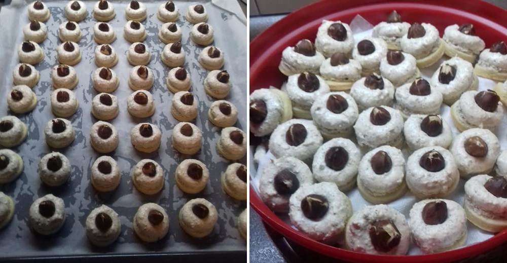 Horárove orechové gombíky