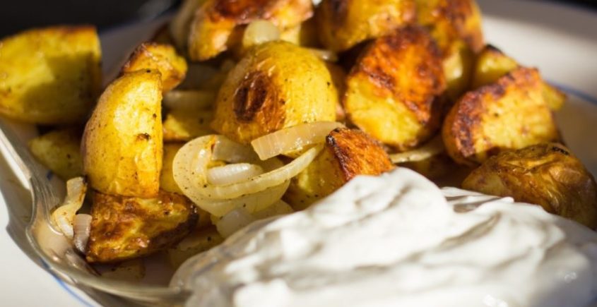 Pečené zemiaky po grécky