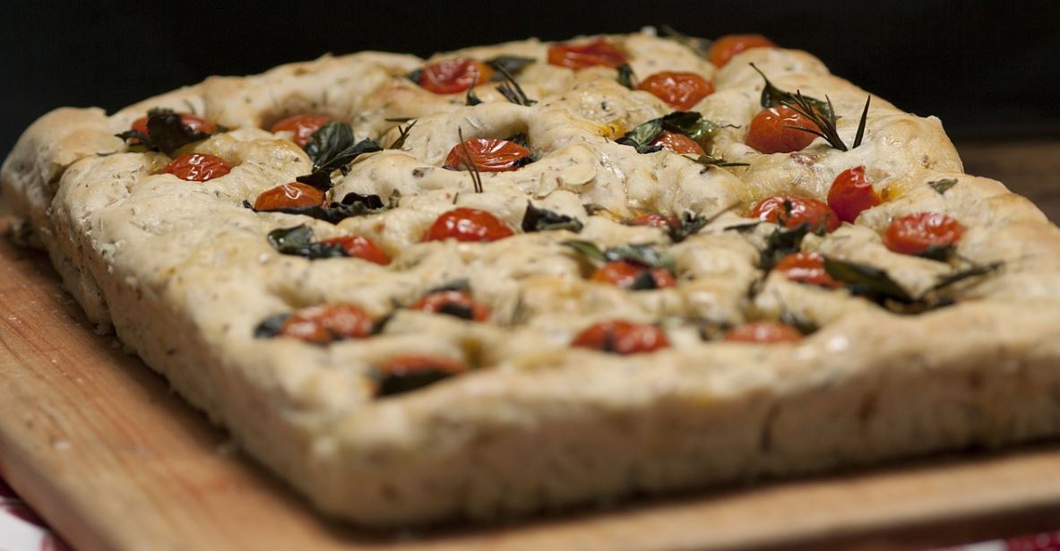 Taliansky chlebík focaccia