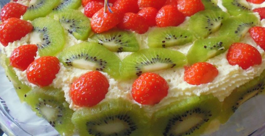 Kiwi torta - Receptik.sk